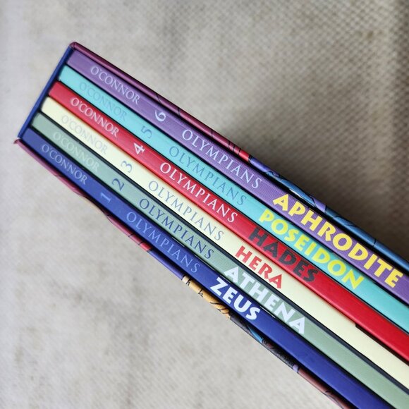 George O' Connor Olympians Volumes 1 2 3 4 5 6 Graphic Novel Book Box Set 2014 - Picture 2 of 5